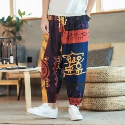 Pantalon Motif Chinois 13 Pantalon Motif Chinois -Univers Chinois pantalon motif chinois 34184678506658