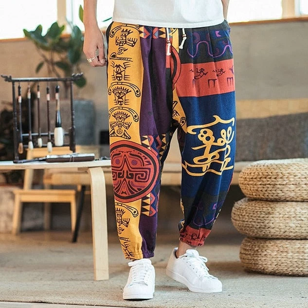 Pantalon Motif Chinois 7 Pantalon Motif Chinois – Image 5