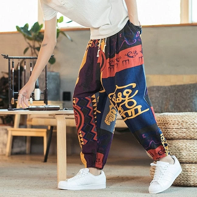 Pantalon Motif Chinois 8 Pantalon Motif Chinois – Image 6
