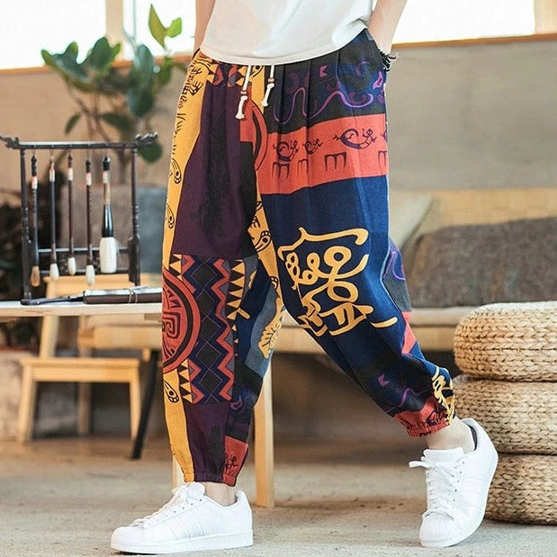 Pantalon Motif Chinois 9 Pantalon Motif Chinois – Image 7