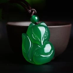 Pendentif Jade Chinois -Univers Chinois pendentif chinois jade 34236696232098