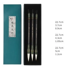 Pinceaux Chinois Poil De Chèvre 9 Pinceaux Chinois Poil De Chèvre -Univers Chinois pinceaux chinois poil de chevre 33729281982626