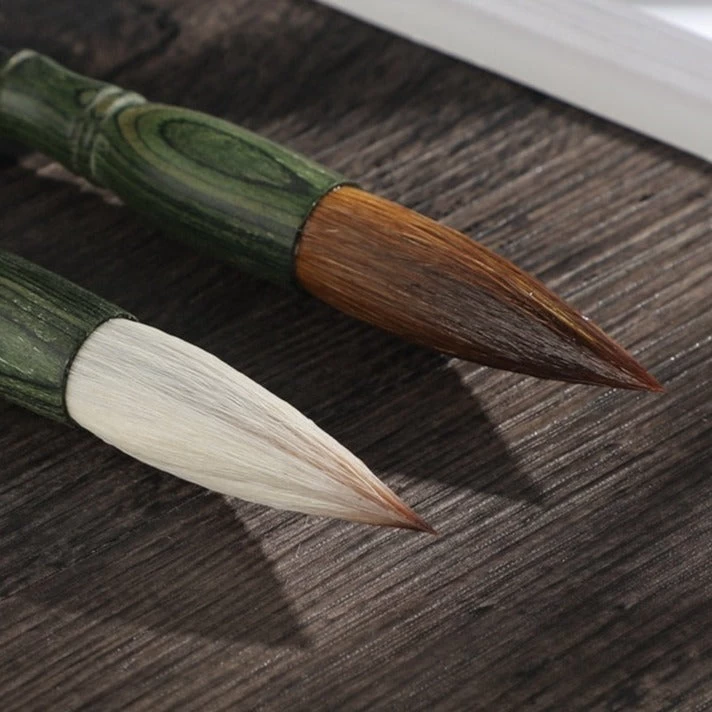 Pinceaux Chinois Poil De Chèvre 7 Pinceaux Chinois Poil De Chèvre – Image 5