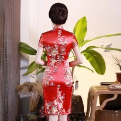 Robe à Fleurs Chinoise 16 Robe à Fleurs Chinoise -Univers Chinois robe a fleurs chinoise 33513466757282