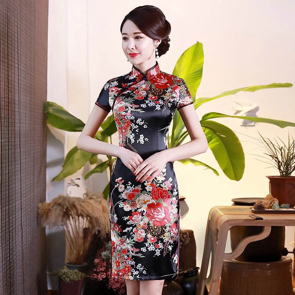 Robe à Fleurs Chinoise 8 Robe à Fleurs Chinoise – Image 6