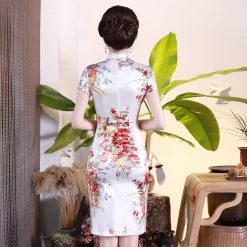 Robe à Fleurs Chinoise 17 Robe à Fleurs Chinoise -Univers Chinois robe a fleurs chinoise 33513468330146