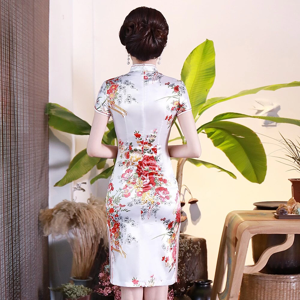 Robe à Fleurs Chinoise 10 Robe à Fleurs Chinoise – Image 8