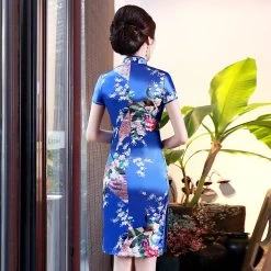 Robe Chinoise Col Mandarin 31 Robe Chinoise Col Mandarin -Univers Chinois robe chinoise col mandarin 33513654059170