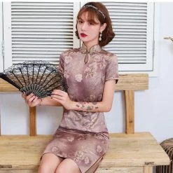 Robe Chinoise De Soirée 9 Robe Chinoise De Soirée -Univers Chinois robe chinoise de soiree 33552146038946