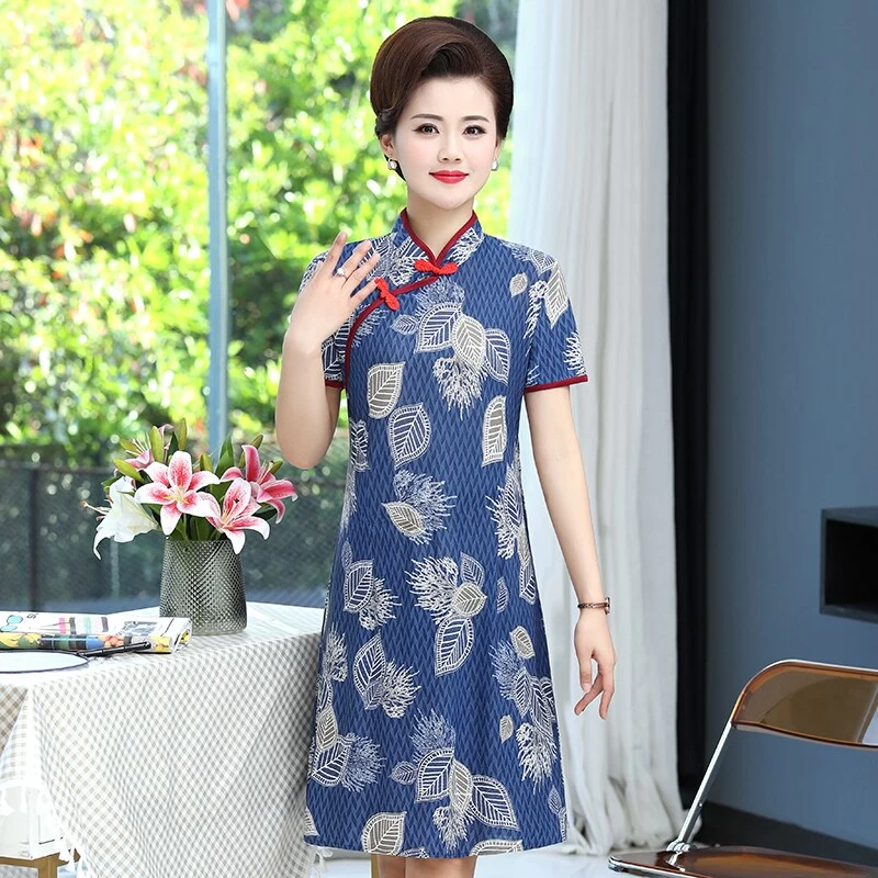 Robe Chinoise Décontractée 4 Robe Chinoise Décontractée – Image 2