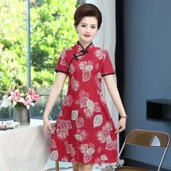 Robe Chinoise Décontractée 9 Robe Chinoise Décontractée -Univers Chinois robe chinoise decontractee 33548711952546