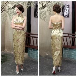 Robe Chinoise Dos Nu -Univers Chinois robe chinoise dos nu 33742476443810