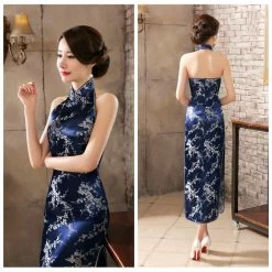 Robe Chinoise Dos Nu -Univers Chinois robe chinoise dos nu 33742477820066