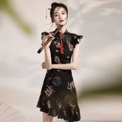 Robe Chinoise Dragon