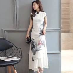 Robe Chinoise En Soie 12 Robe Chinoise En Soie -Univers Chinois robe chinoise en soie 33743457845410