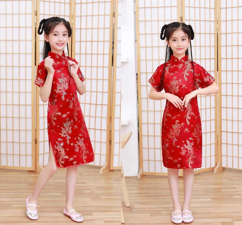 Robe Chinoise Enfant 8 Robe Chinoise Enfant – Image 6