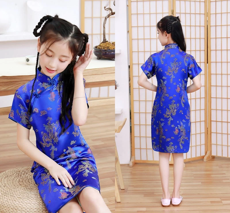 Robe Chinoise Enfant 9 Robe Chinoise Enfant – Image 7
