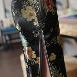 Robe Chinoise Longue 34 Robe Chinoise Longue -Univers Chinois robe chinoise longue 33510796099746