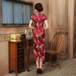 Robe Chinoise Longue 30 Robe Chinoise Longue -Univers Chinois robe chinoise longue 33510796198050