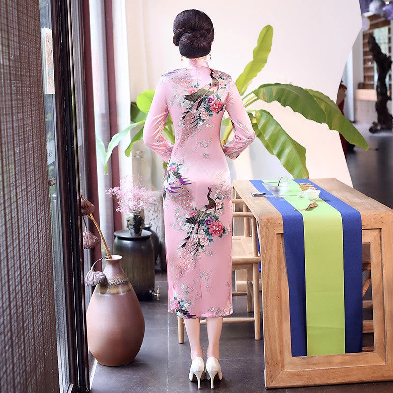 Robe Chinoise Longue Femme 12 Robe Chinoise Longue Femme – Image 10