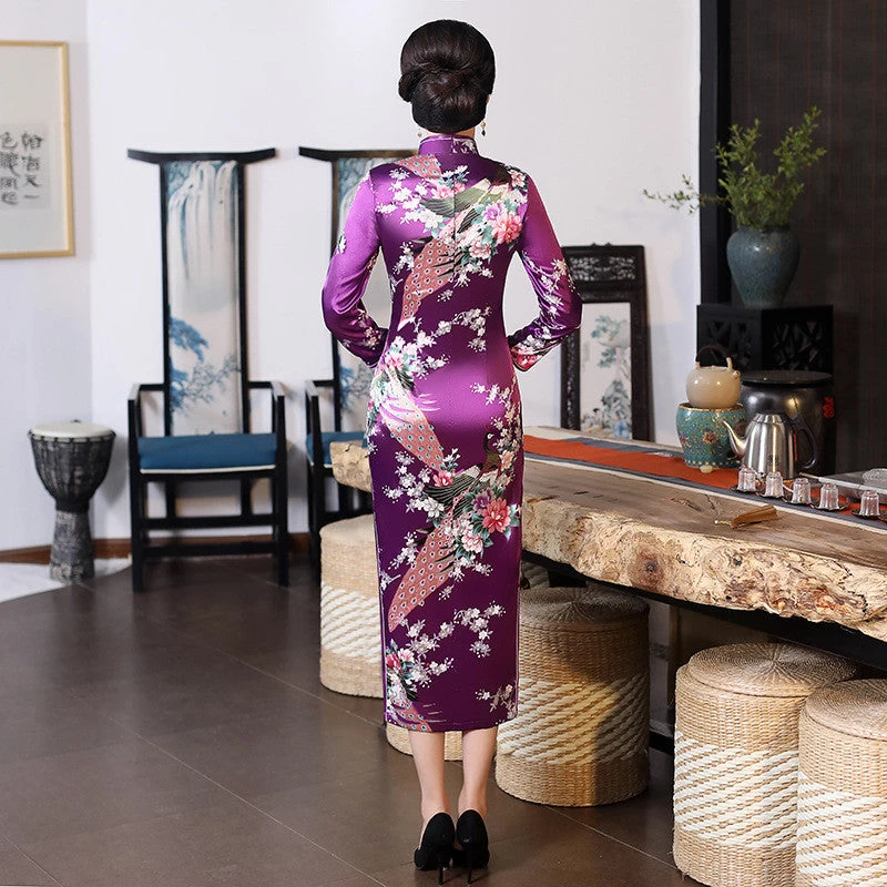 Robe Chinoise Longue Femme 14 Robe Chinoise Longue Femme – Image 12
