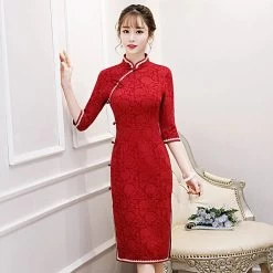 Robe Chinoise Luxe 13 Robe Chinoise Luxe -Univers Chinois robe chinoise luxe 33742640283810