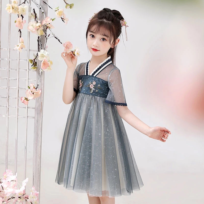 Robe Chinoise Petite Fille 4 Robe Chinoise Petite Fille – Image 2