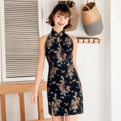 Robe Cocktail Chinoise