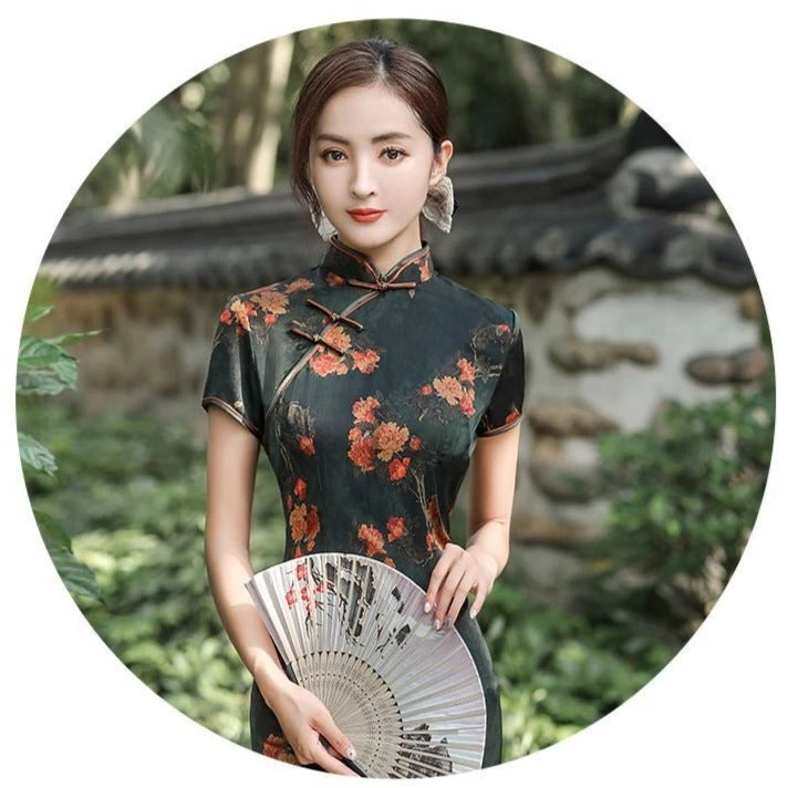 Robe D'Hôtesse Chinoise 6 Robe D'Hôtesse Chinoise – Image 4