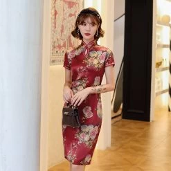 Robe De Soirée Chinoise Courte