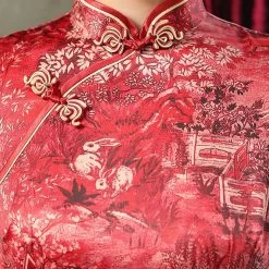 Robe De Soirée Chinoise Longue -Univers Chinois robe de soiree chinoise longue 33549134921890