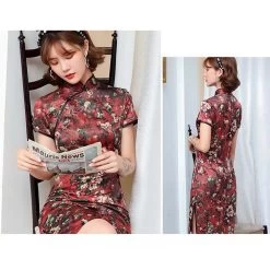 Robe Effet Chinoise 9 Robe Effet Chinoise -Univers Chinois robe effet chinoise 33552385802402