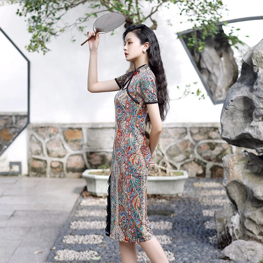 Robe Inspiration Chinoise 5 Robe Inspiration Chinoise – Image 3