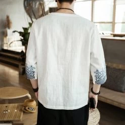 T-Shirt Chinois D'été 11 T-Shirt Chinois D'été -Univers Chinois t shirt chinois d ete 34204391178402