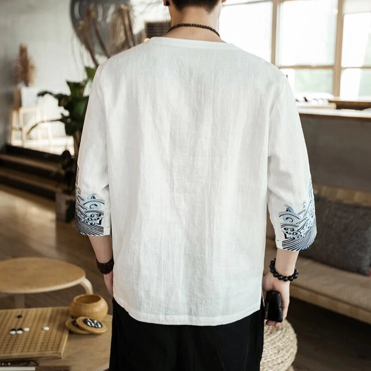 T-Shirt Chinois D'été 6 T-Shirt Chinois D'été – Image 4