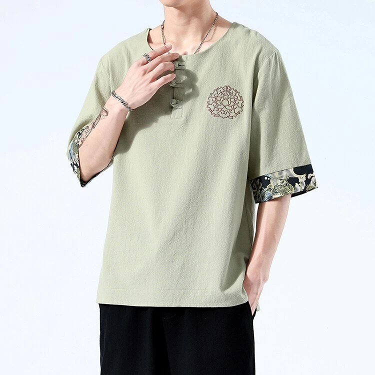 T-Shirt Chinois Grande Taille 9 T-Shirt Chinois Grande Taille – Image 7