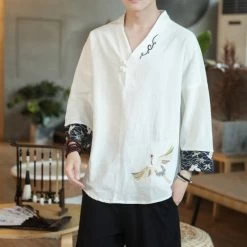 T-Shirt Chinois Manches Longues -Univers Chinois t shirt chinois manches longues 34204401598626