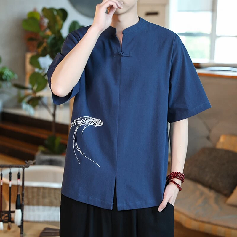 T-Shirt Chinois Poisson 6 T-Shirt Chinois Poisson – Image 4