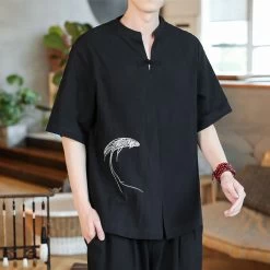 T-Shirt Chinois Poisson 10 T-Shirt Chinois Poisson -Univers Chinois t shirt chinois poisson brode 34204395176098