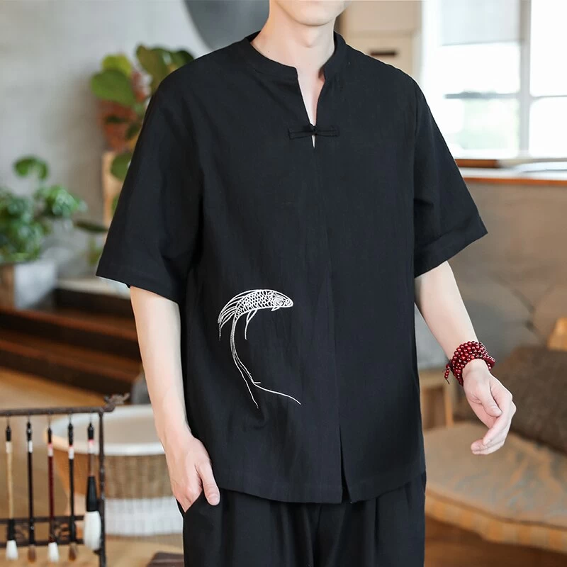 T-Shirt Chinois Poisson 5 T-Shirt Chinois Poisson – Image 3