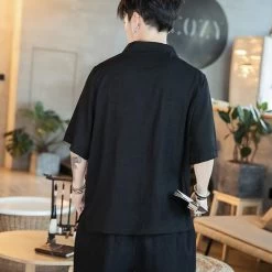 T-shirt Chinois Traditionnel -Univers Chinois t shirt chinois traditionnel 34202898727074