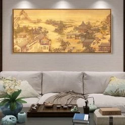 Tableau Chinois Ancien -Univers Chinois tableau chinois ancien 33798020726946