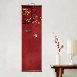 Tableau Chinois Rouge -Univers Chinois tableau chinois rouge 33793080426658