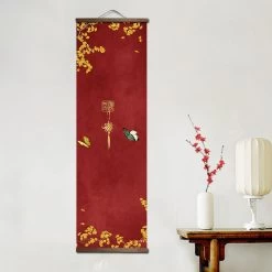 Tableau Chinois Rouge -Univers Chinois tableau chinois rouge 33793080656034