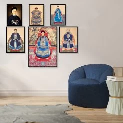 Tableau Dignitaire Chinois -Univers Chinois tableau dignitaire chinois 33802645242018