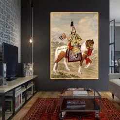 Tableau Portrait Chinois -Univers Chinois tableau empereur chinois 33796998037666