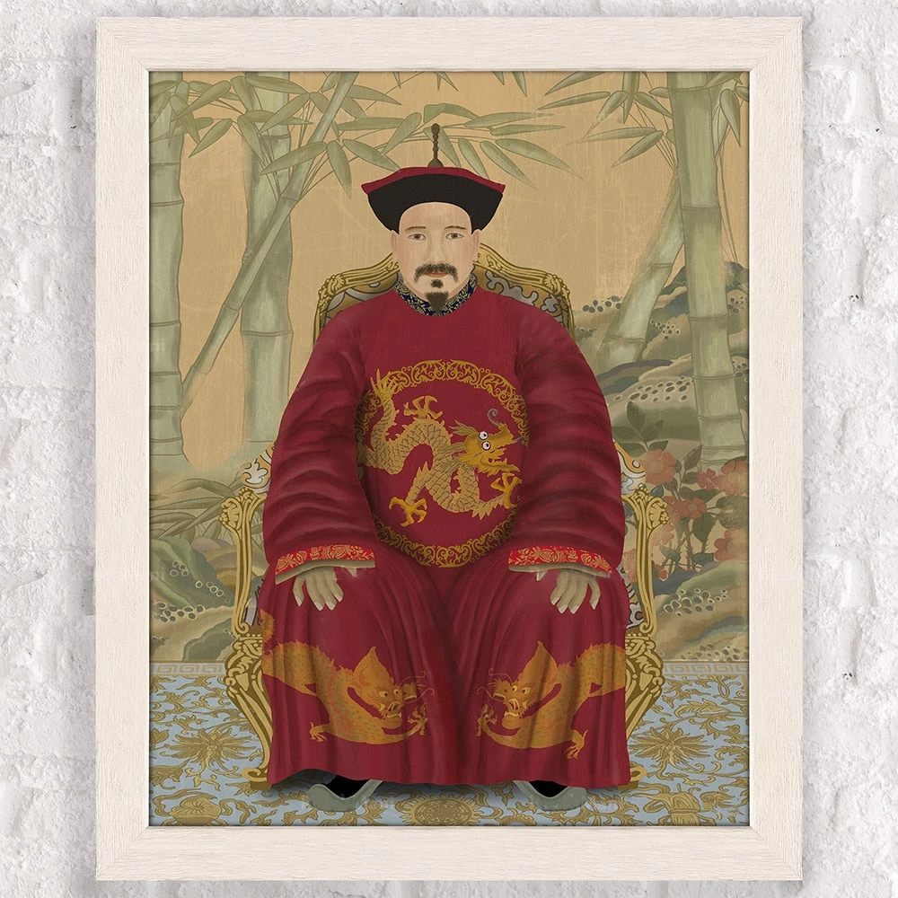 Tableau Empereur Chinois 4 Tableau Empereur Chinois – Image 2