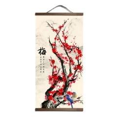 Tableau Fleurs Chinois -Univers Chinois tableau fleurs chinois 33793035731106