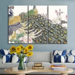 Tableau Triptyque Chinois -Univers Chinois tableau triptyque chinois 33799389348002