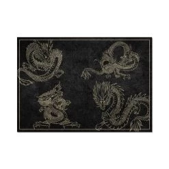 Tapis Chinois Dragon 9 Tapis Chinois Dragon -Univers Chinois tapis chinois dragon 33692654600354